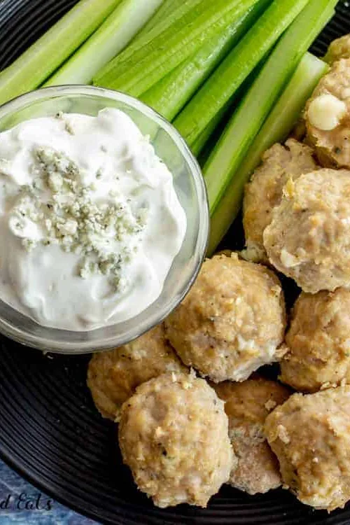 Buffalo Chicken Meatballs