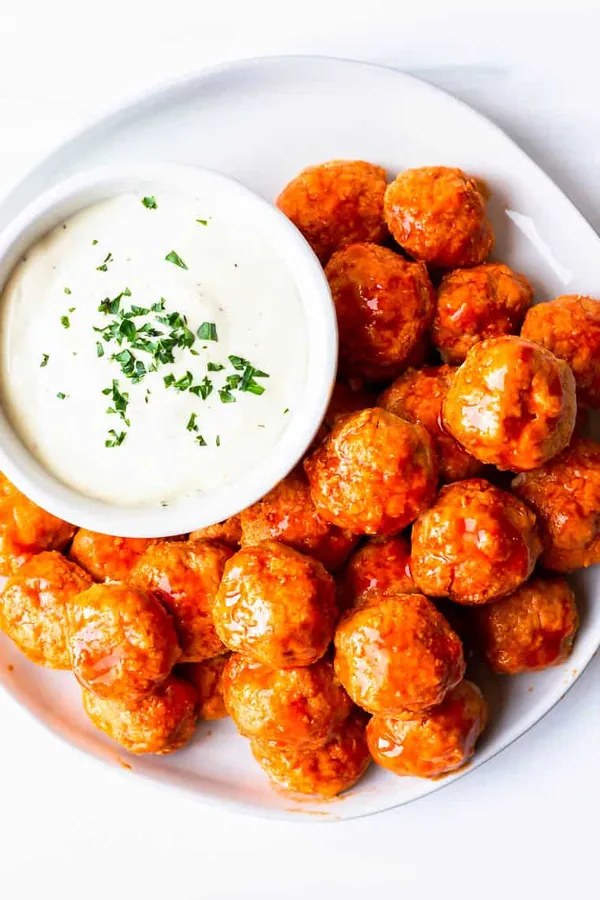 Buffalo Chicken Meatballs