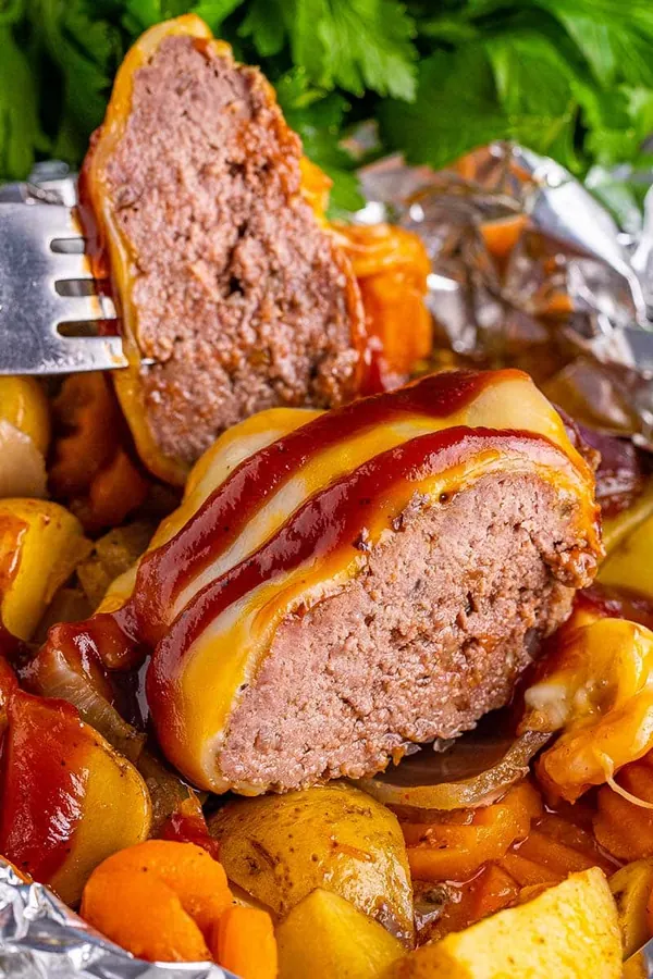 Burger Dinner Foil Packets