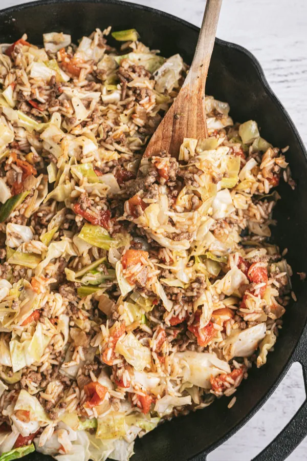Cabbage Roll Rice