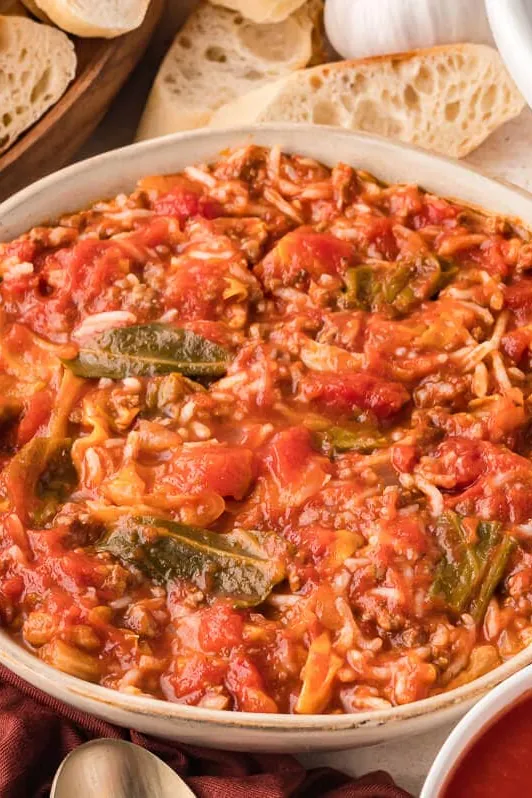 Cabbage Roll Soup Recipe