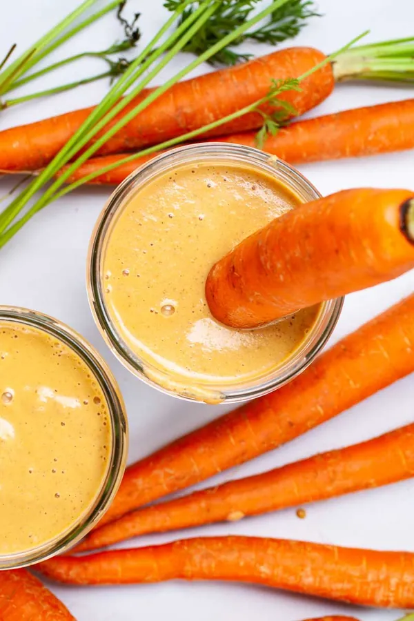 Carrot and Green Banana Smoothie