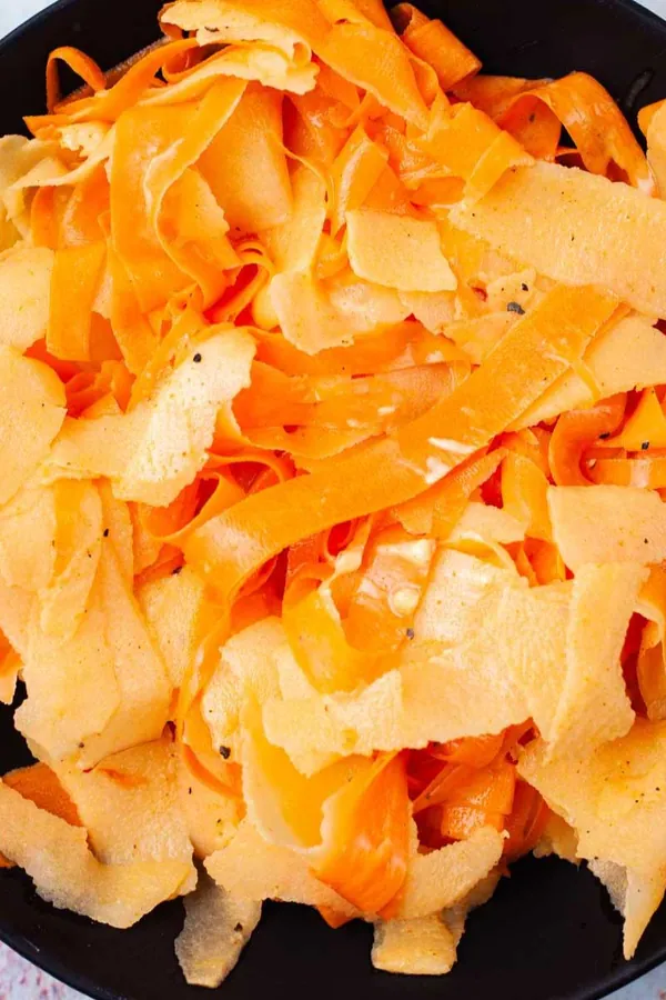 Carrot Apple Salad With Seasoned Greek Yogurt