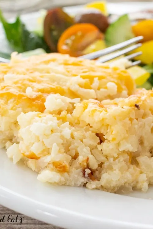Cheesy Cauliflower Rice
