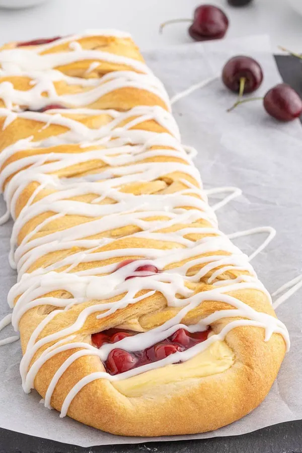 Cherry Breakfast Braid