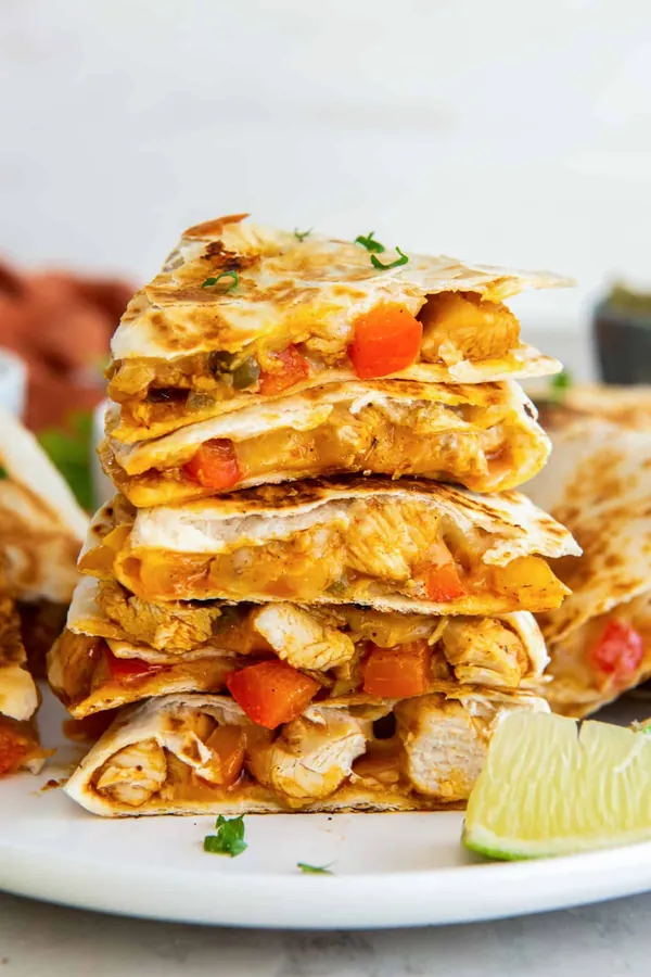 Chicken Fajita Quesadillas