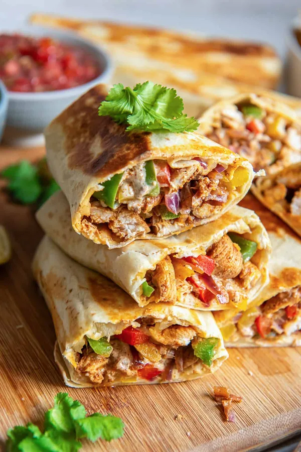 Chicken Fajita Wraps