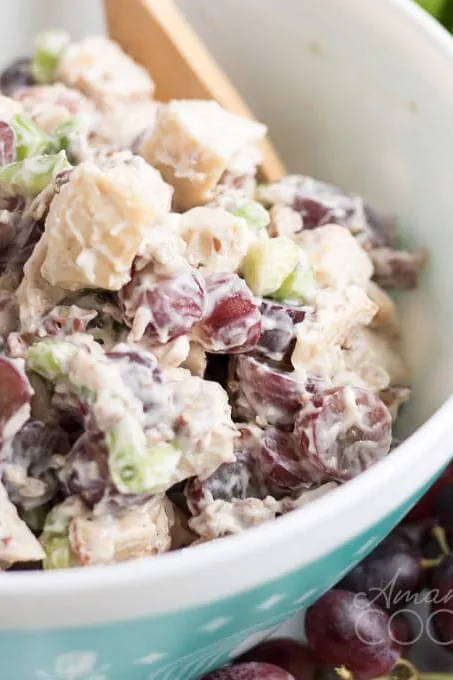 Chicken Salad with Grapes