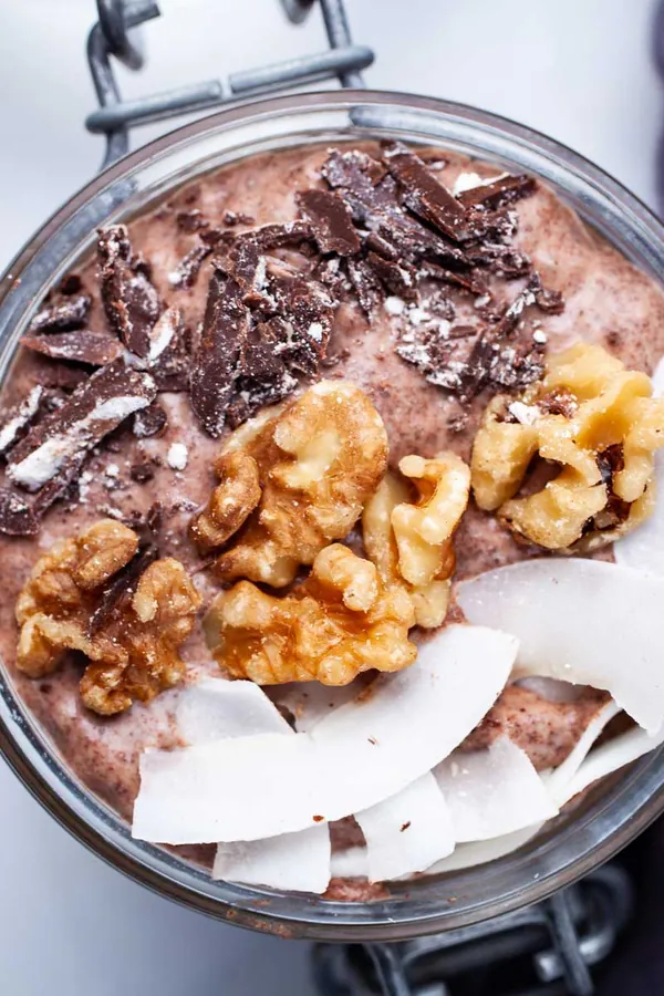 Chocolate Coconut Chia Pudding Recipe