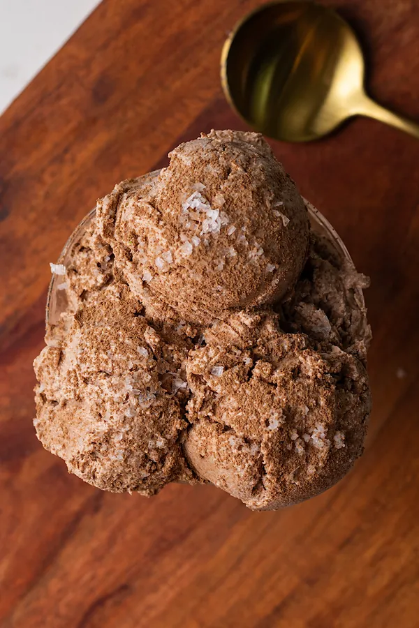 Chocolate Cottage Cheese Ice Cream (ice cream)