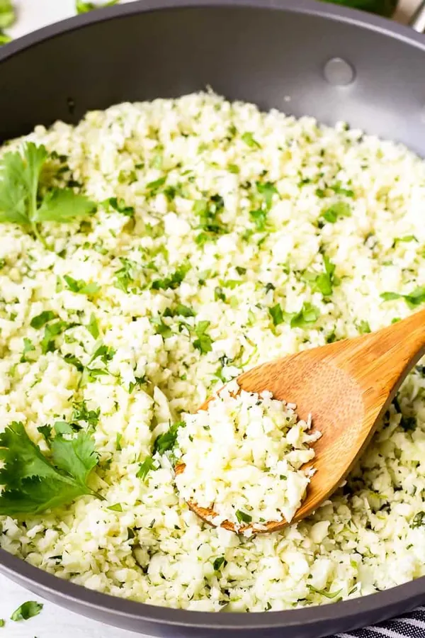 Cilantro Lime Cauliflower Rice