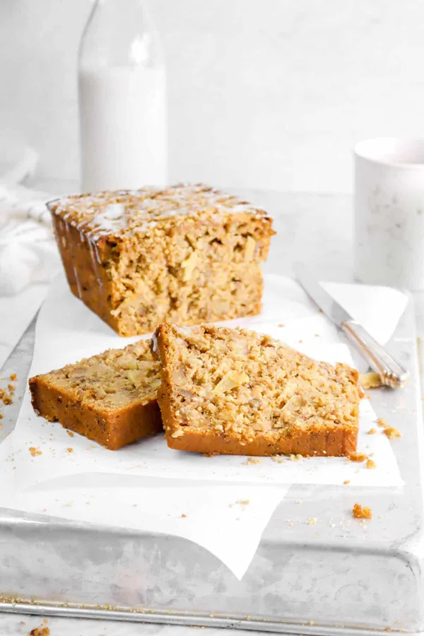 Cinnamon Apple Bread with Walnut Streusel