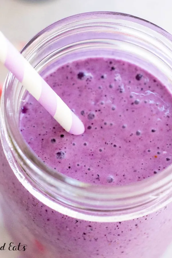 Cottage Cheese Fruit Smoothie