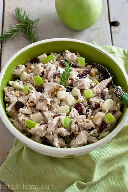 Cranberry Walnut Chicken Salad