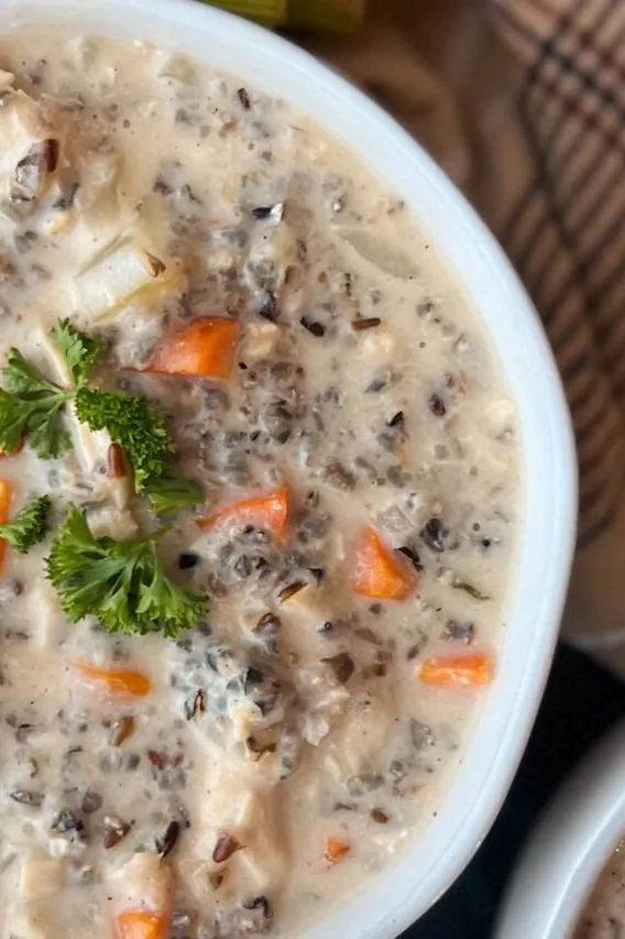 Creamy Minnesota Chicken Wild Rice Soup