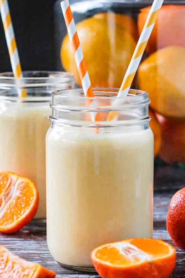 Creamy Orange Banana Smoothie