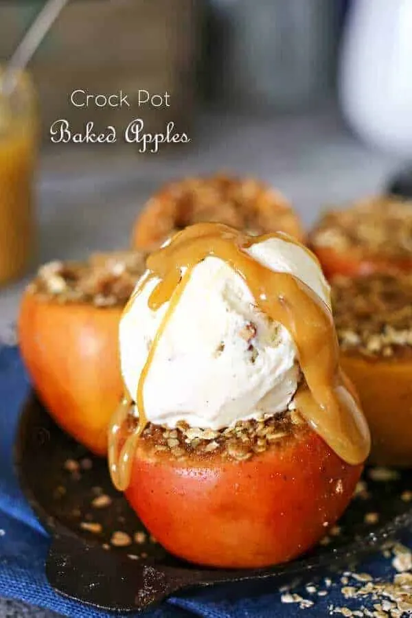 Crock Pot Baked Apples
