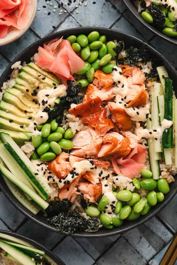 Deconstructed Sushi Bowls