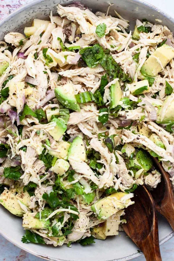 Easy And Healthy Chicken Salad Recipe (No Mayo)
