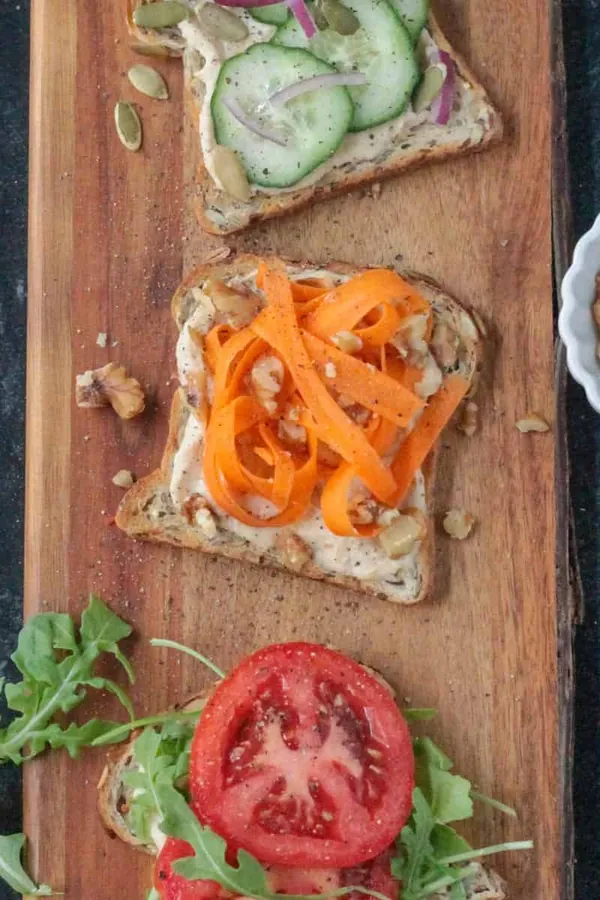Easy Hummus Toast Ideas