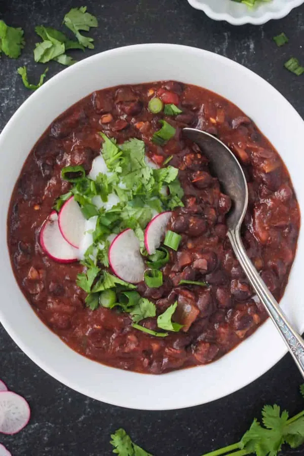 Easy Vegan Black Bean Chili