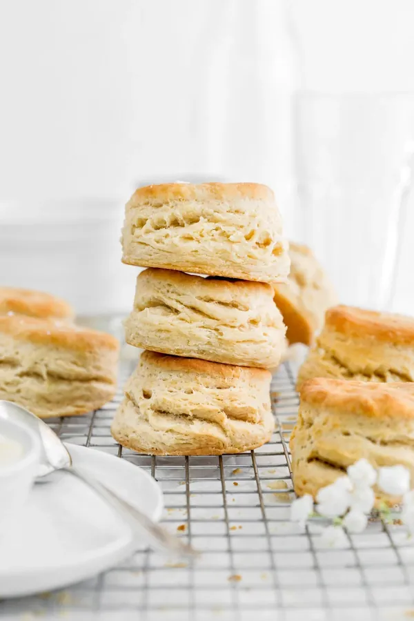 Flaky Sourdough Discard Biscuits