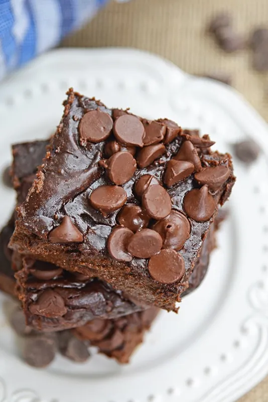 Flourless Avocado Brownies