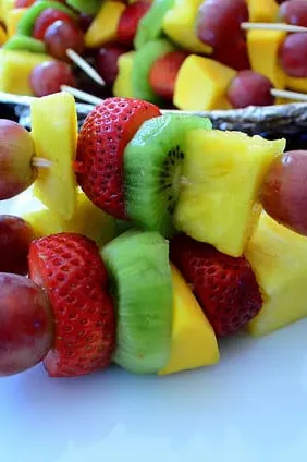 Fresh Fruit Kabobs