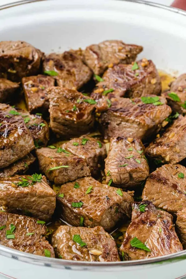 Garlic Butter Steak Bites Recipe