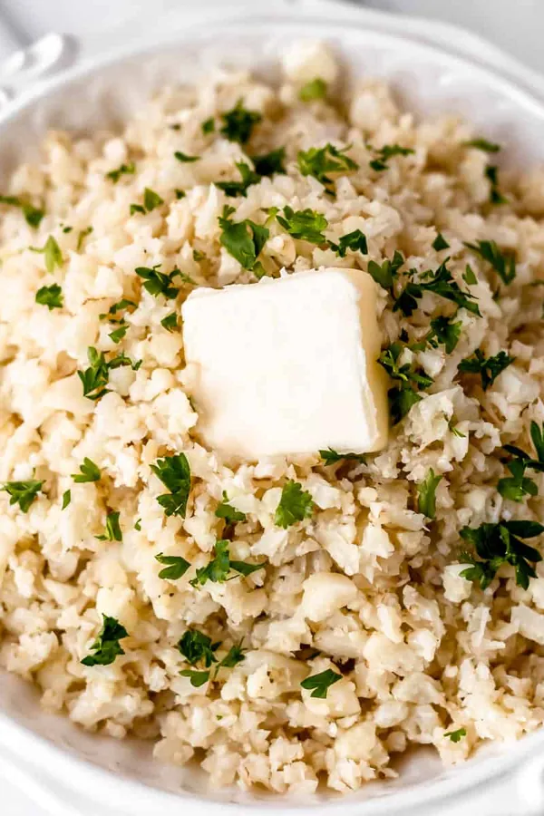 Garlic Cauliflower Rice