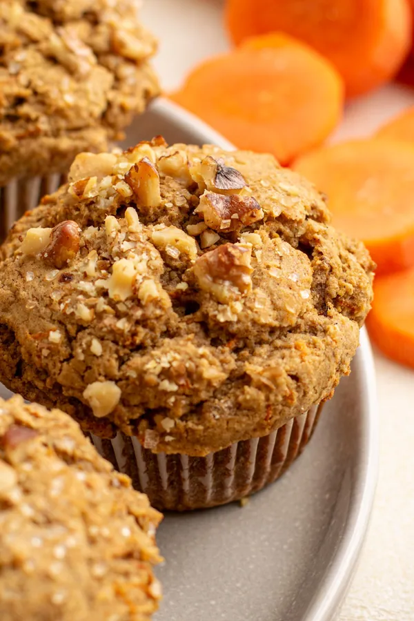 Gluten Free Banana Carrot Muffins
