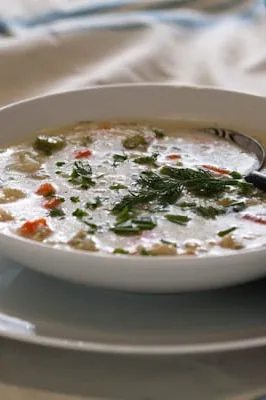 Greek Lemon Soup