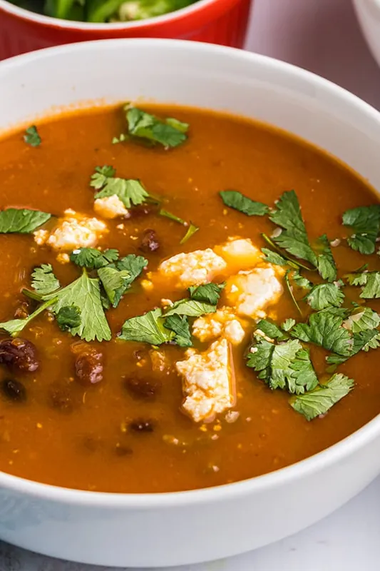 Black Bean Soup Recipe (w/ Green Chiles)