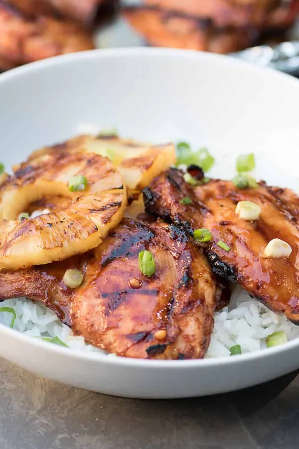Grilled Hawaiian BBQ Chicken