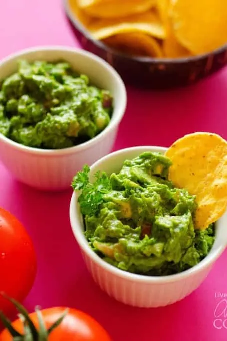 Healthy Guacamole with Hidden Spinach