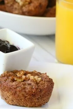 Healthy Oatmeal Muffins (Gluten Free)