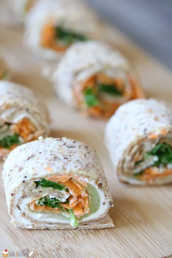 Healthy Veggie Pinwheels