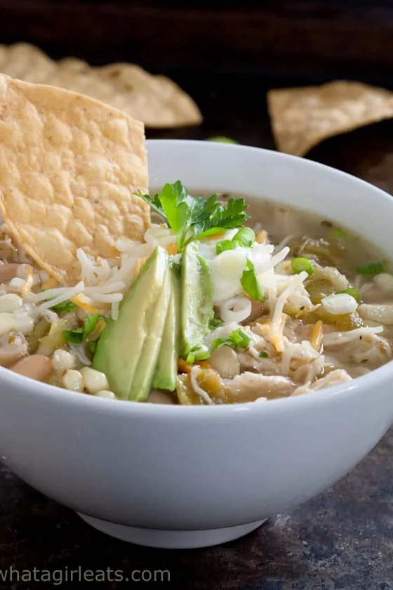 Healthy White Chicken Chili