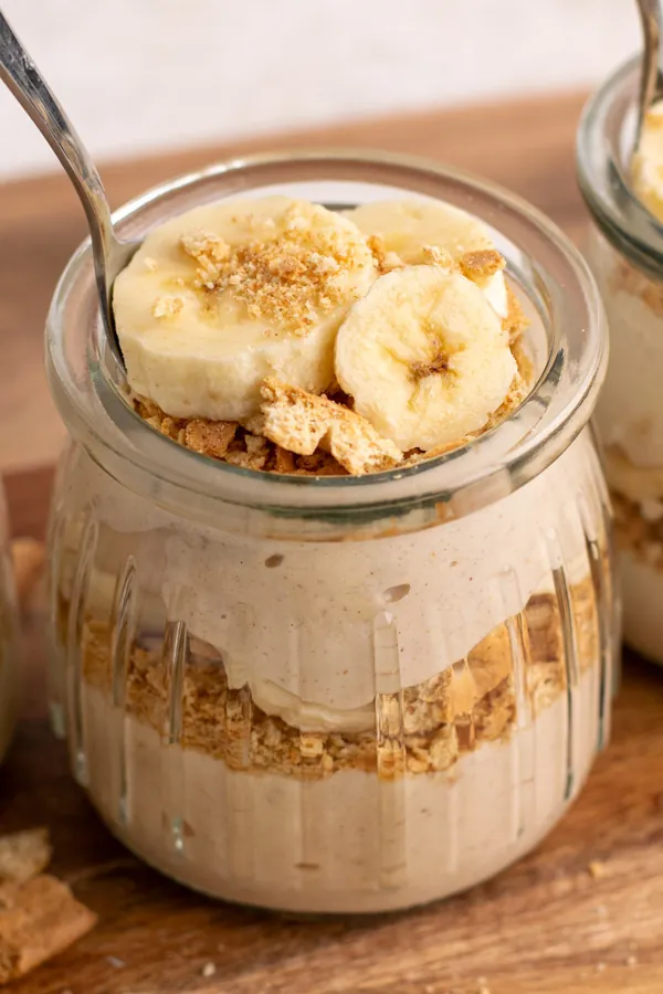 High Protein Banana Puddings
