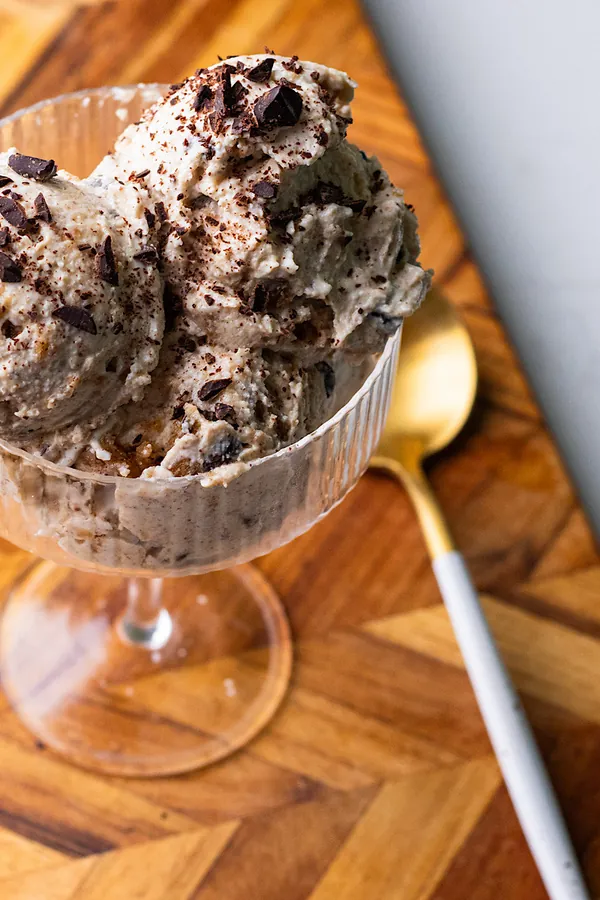 High Protein Cookie Dough Ice Cream