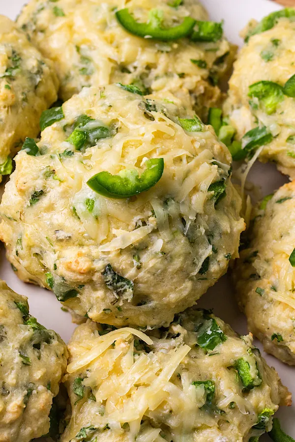 High Protein Cottage Cheese Breakfast Biscuits