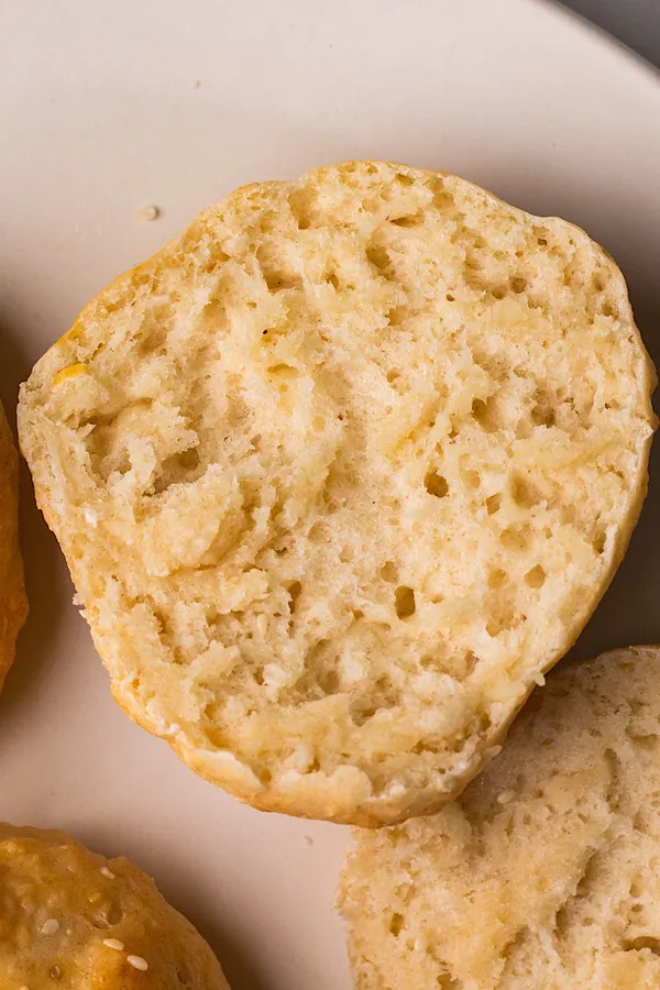 High Protein Cottage Cheese Burger Buns