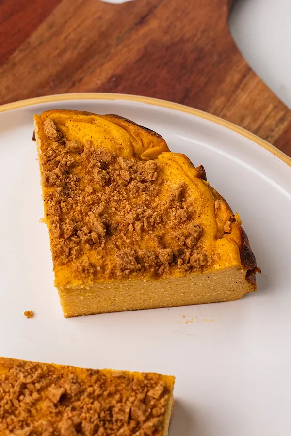 High Protein Cottage Cheese Pumpkin Cheesecake