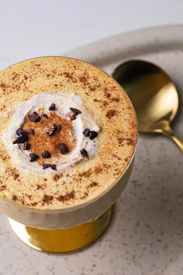 High Protein Pumpkin Cottage Cheese Mousse