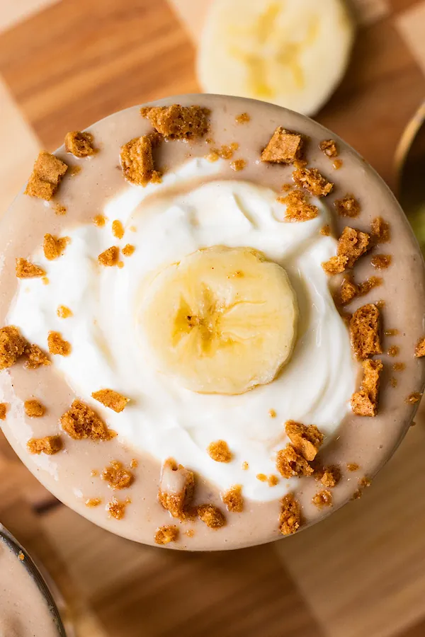 High Protein Silken Tofu Banana Pudding (vegan)