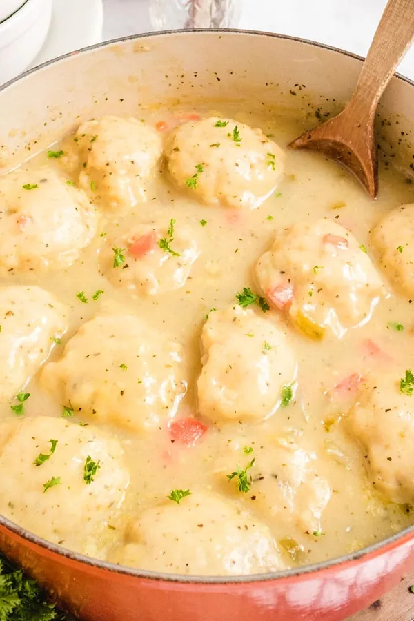 Homemade Chicken and Dumplings