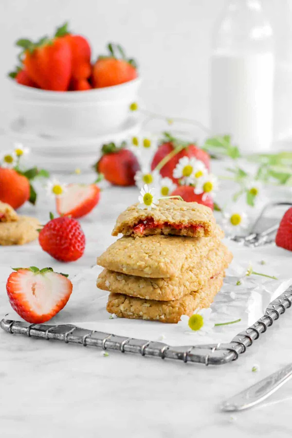 Homemade Strawberry Nutri Grain Bars