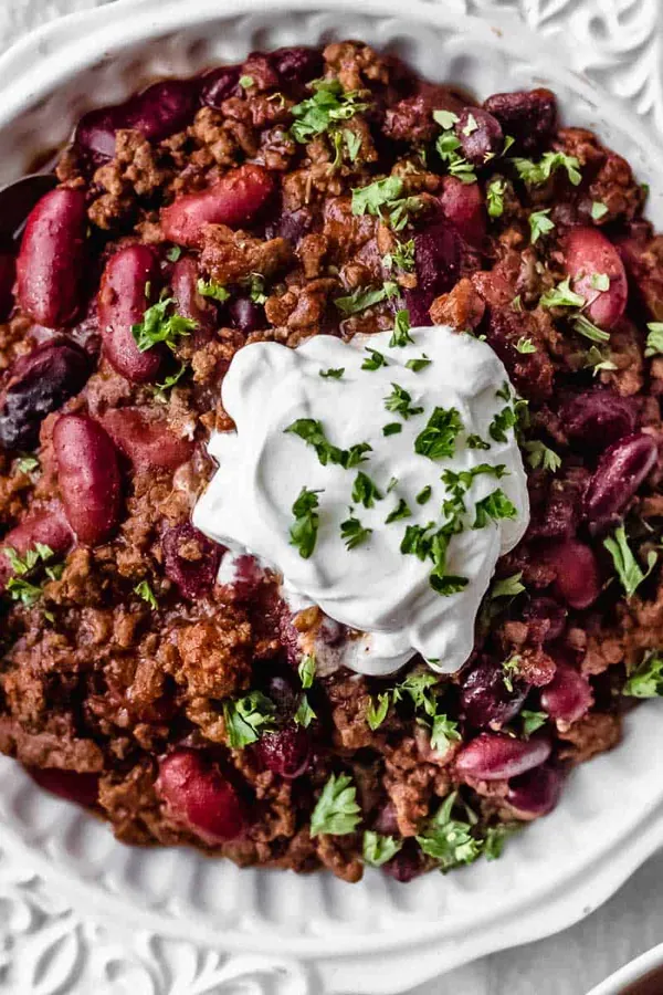 Instant Pot Smoky Beef Chili