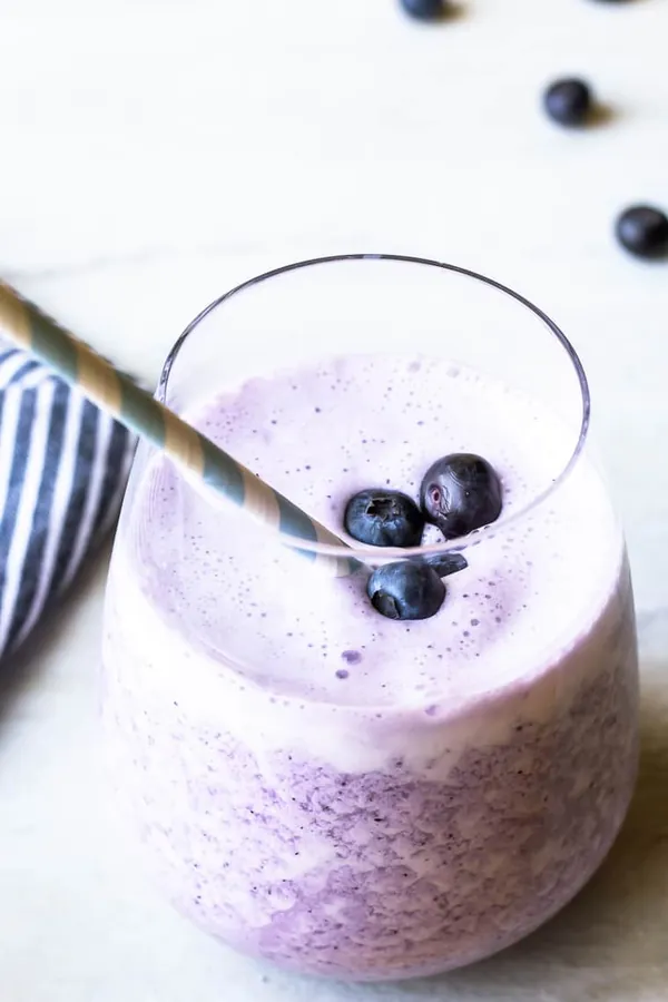 Keto Blueberry Smoothie