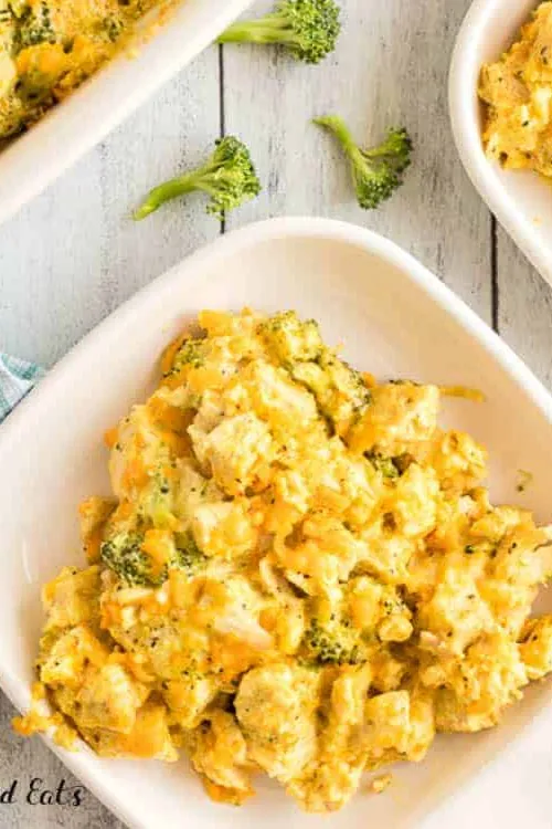 Keto Chicken Divan Casserole